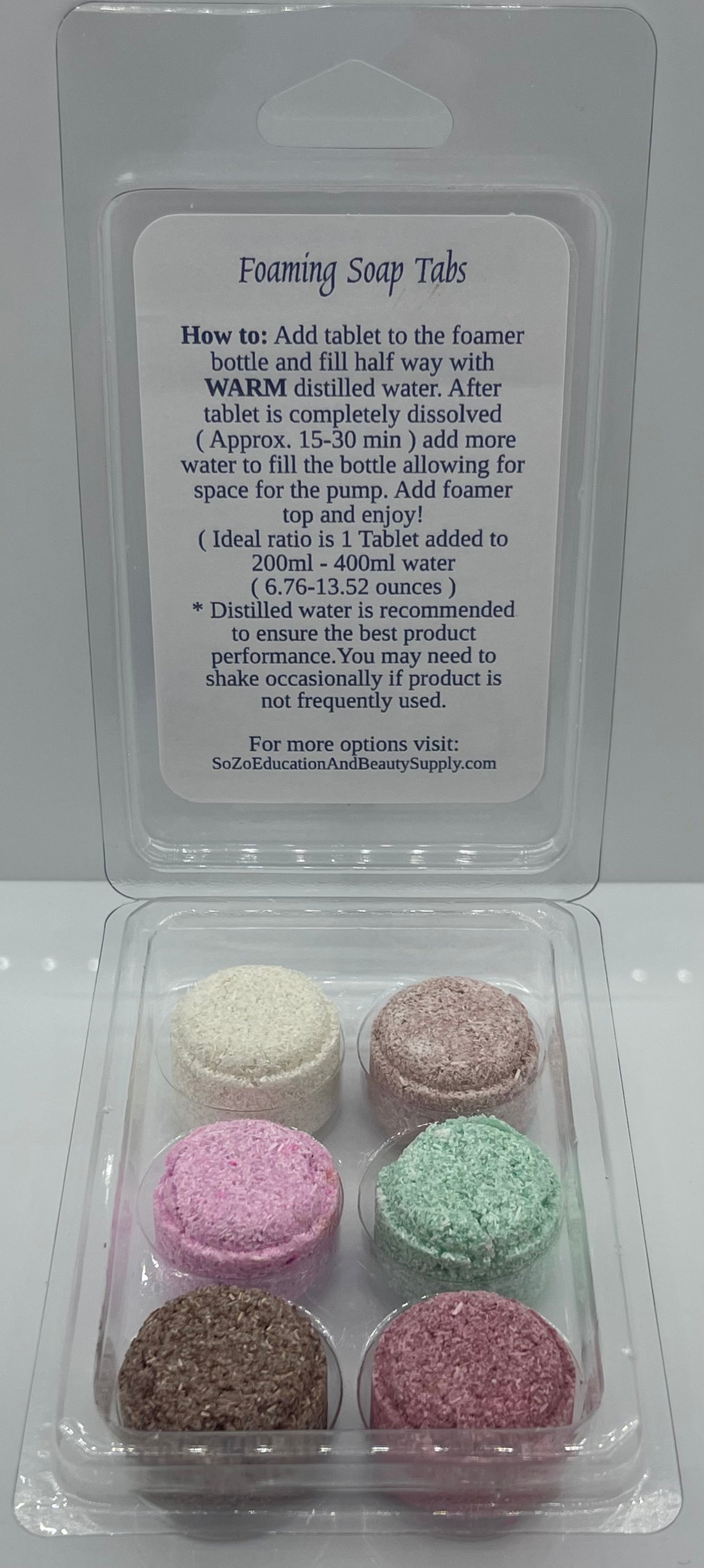 Foaming Soap Tabs