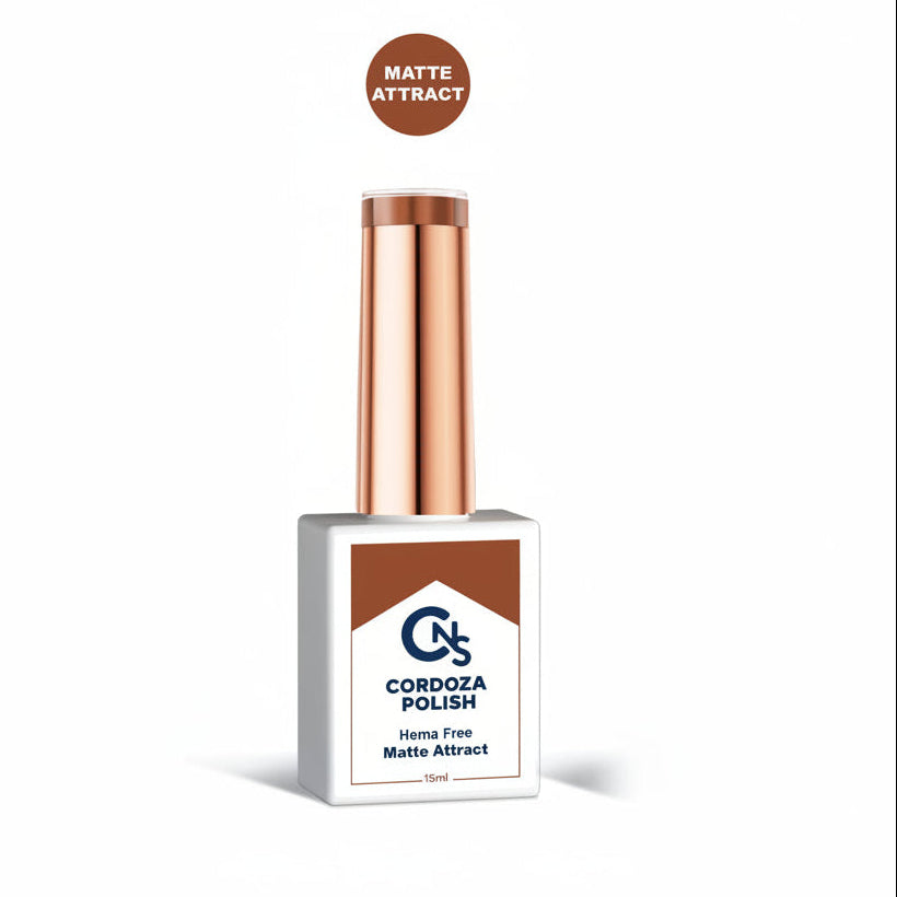 Matte Attract Hema Free Matte Top Coat Gel 15ml | Attracts Pigment
