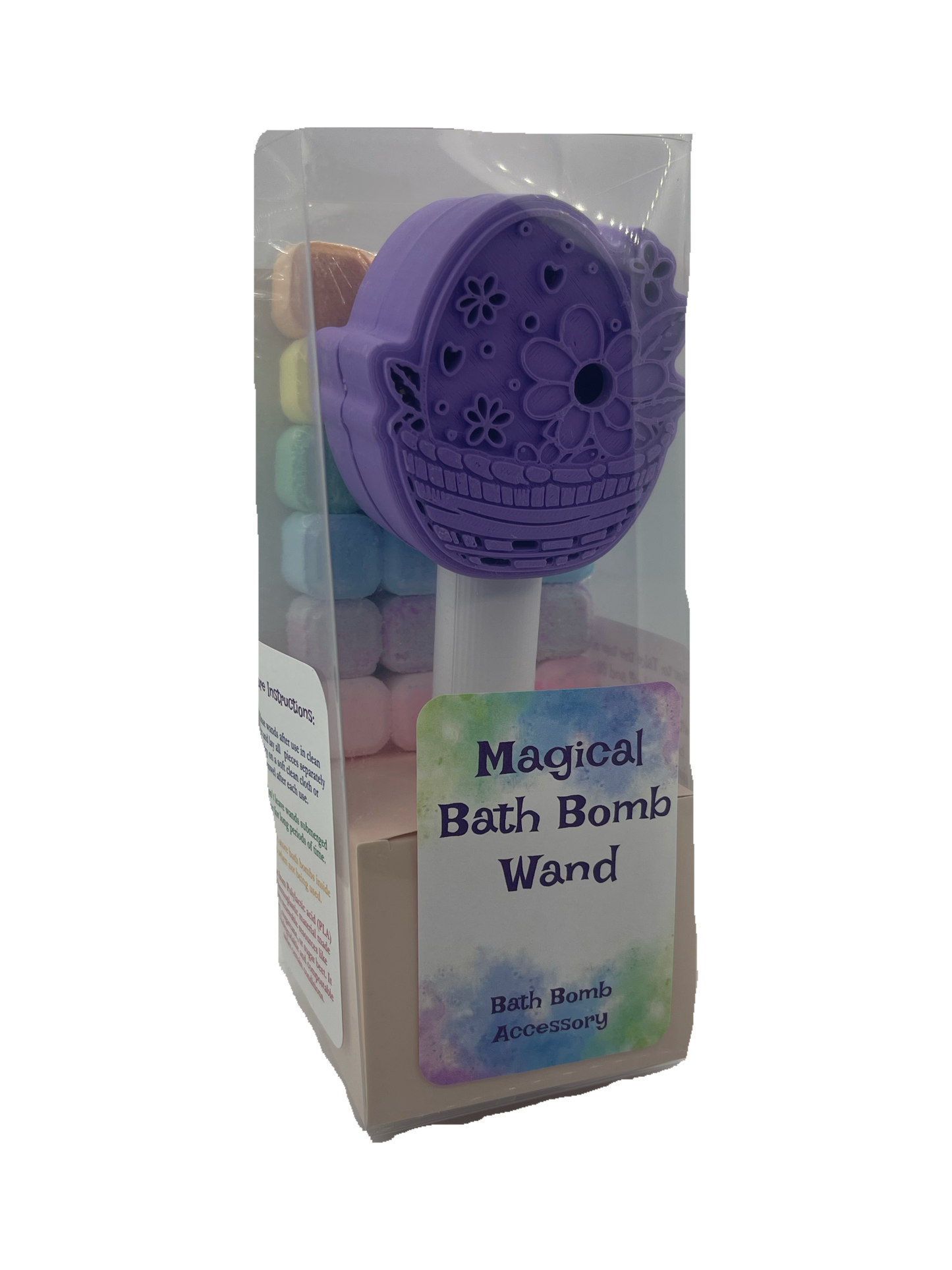 Magical Bath Bomb Wands