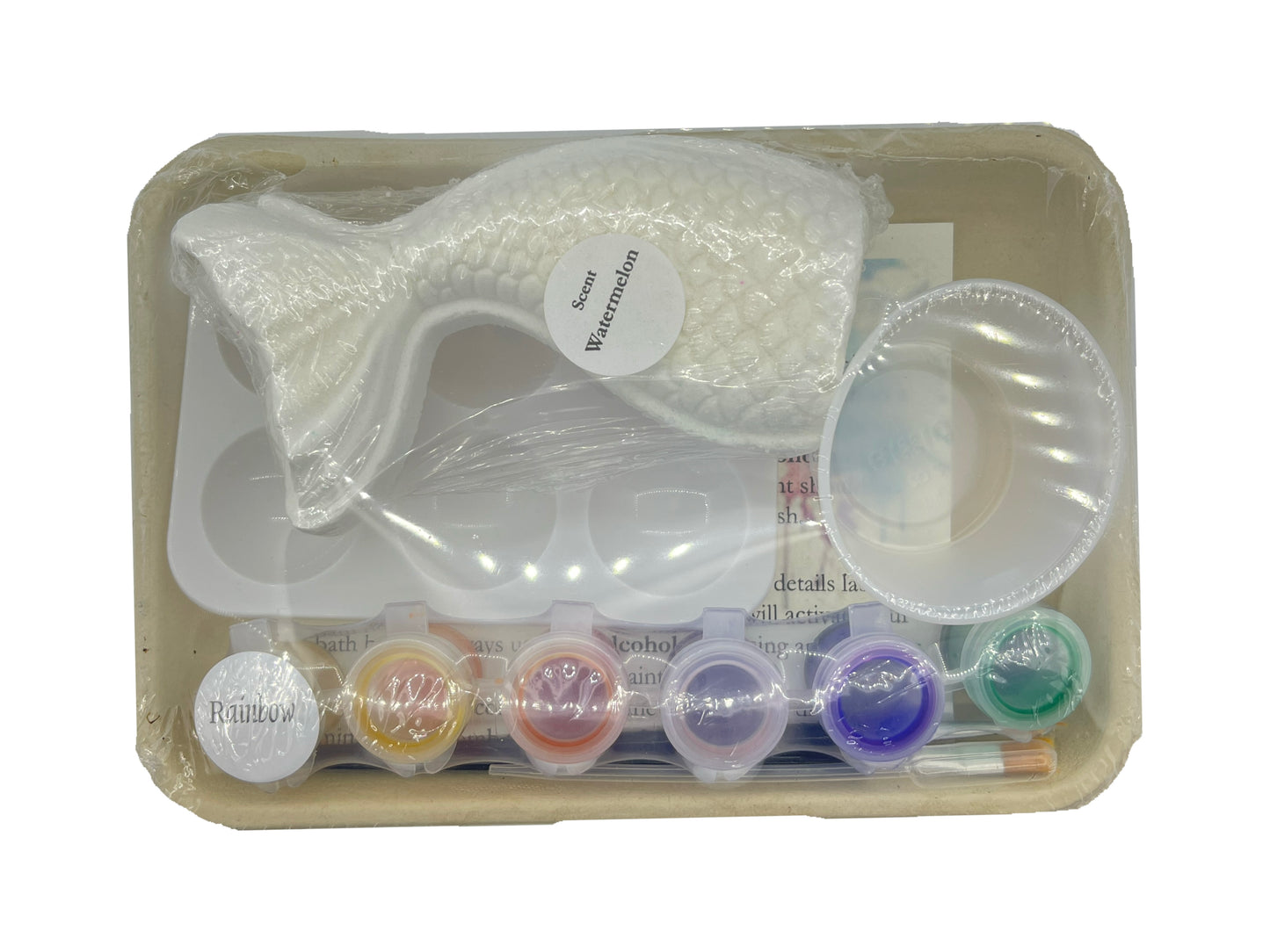 Paint your own bath bomb kits