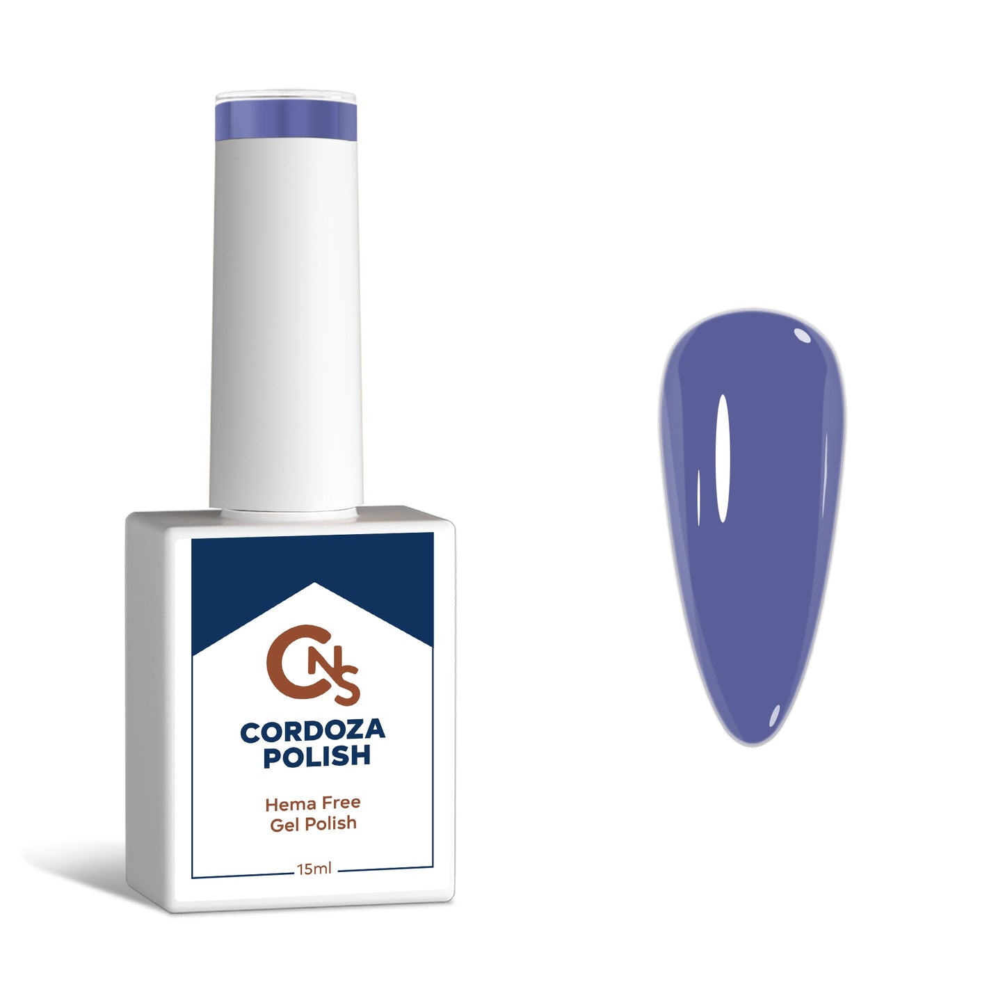 Cornflower Blurple - CNS Hema Free Gel Polish