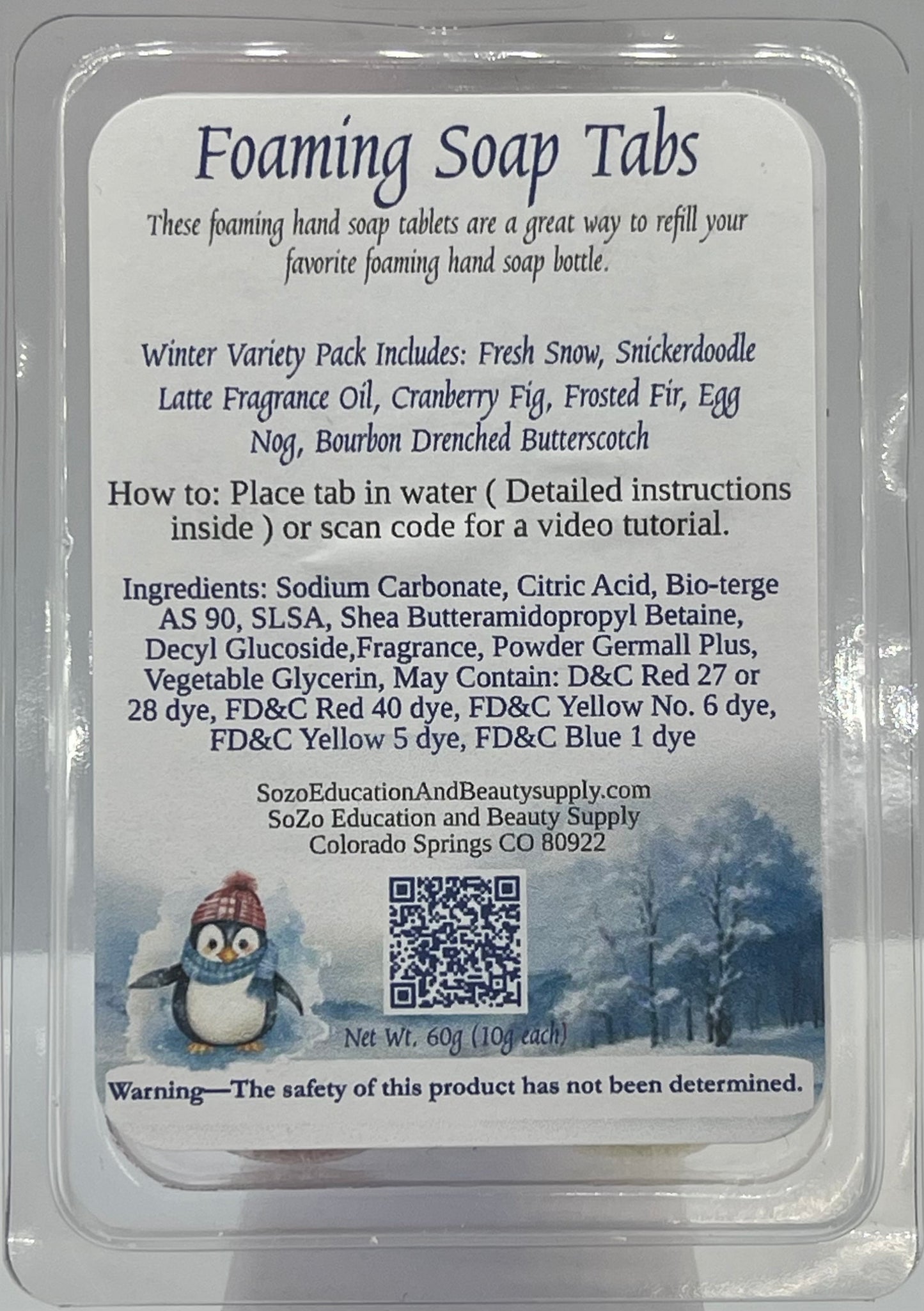 Foaming Soap Tabs