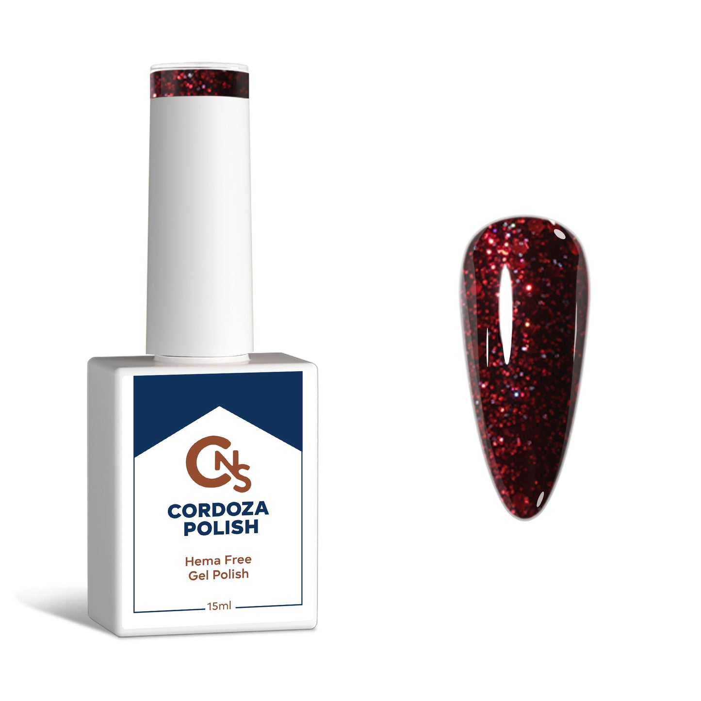 Guilty Pleasure - CNS Hema Free Glitter Gel Polish