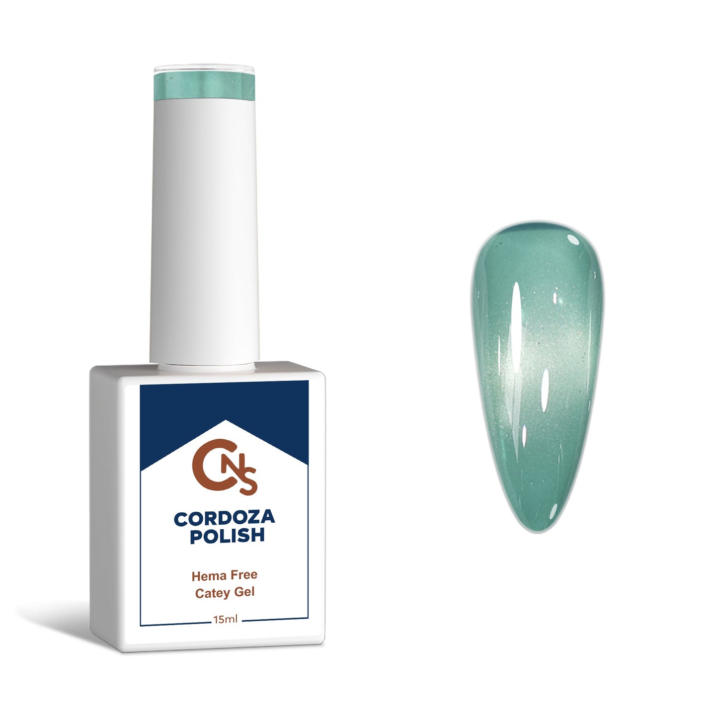 Sea Glass CNS Hema Free Cateye Gel Polish