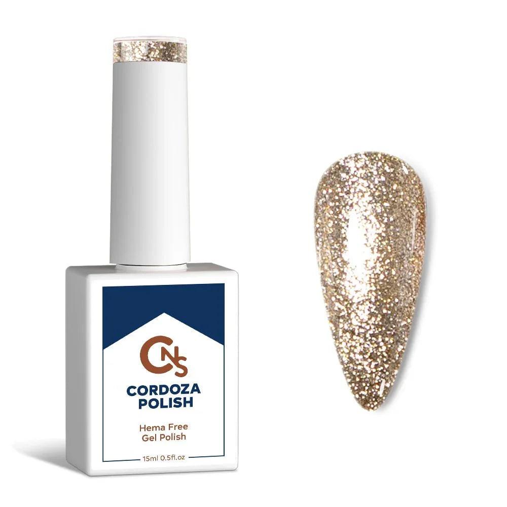 Golden Hour - CNS Hema Free Metallic Gel Polish