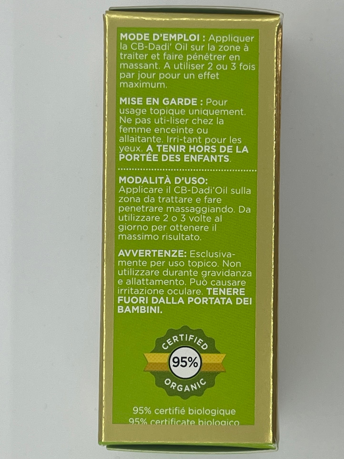 CBD-dadi Oil .5oz