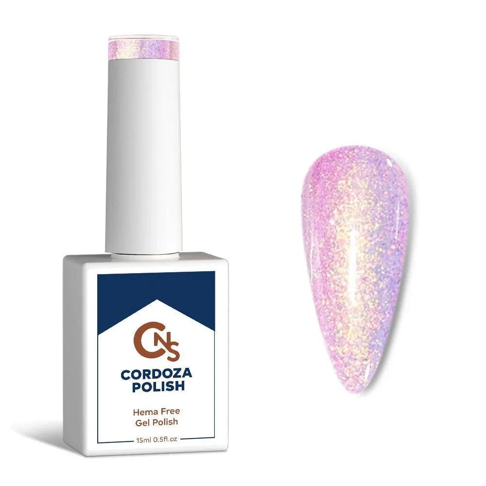 Pink Sugar - CNS Hema Free Shimmer Gel Polish