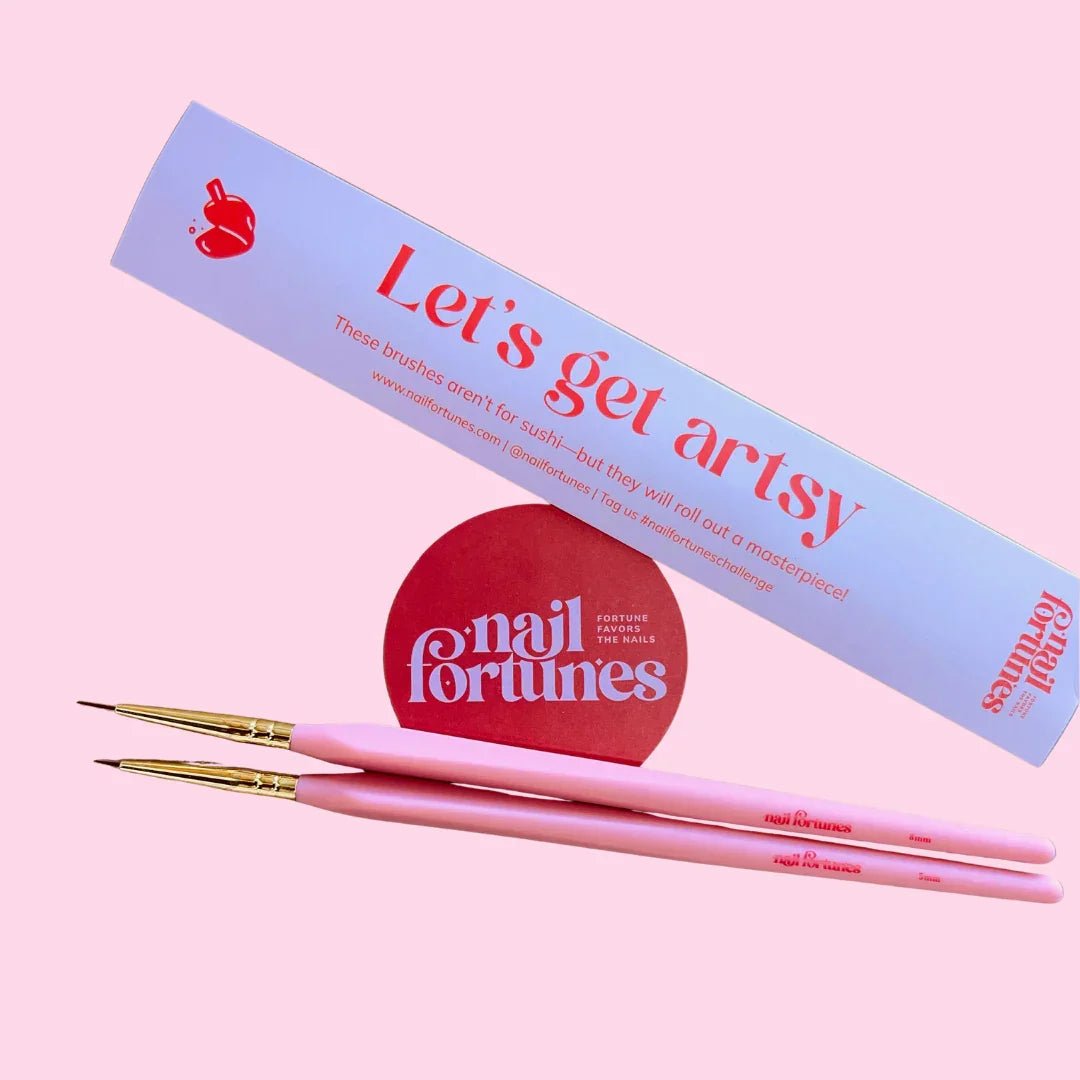Let’s Get Artsy – Nail Art Liner Brush Set 2pc