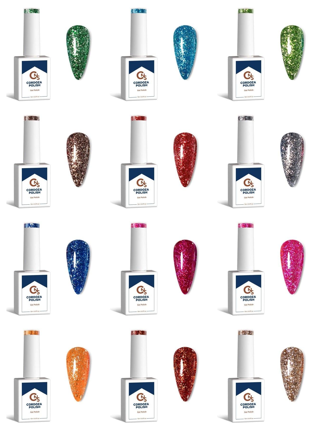 Metallic Sparkle 12pc Collection