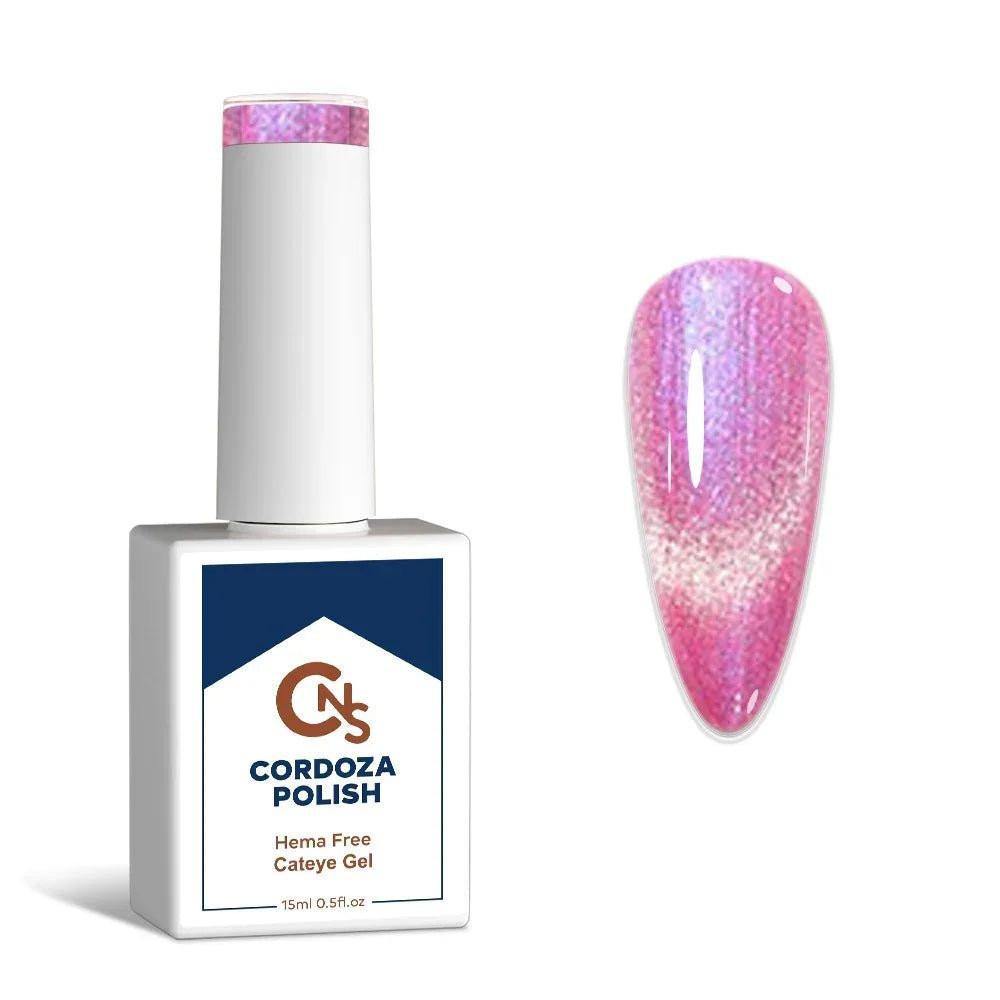 Pulse Blush - CNS Hema Free Aurora Cateye Gel Polish