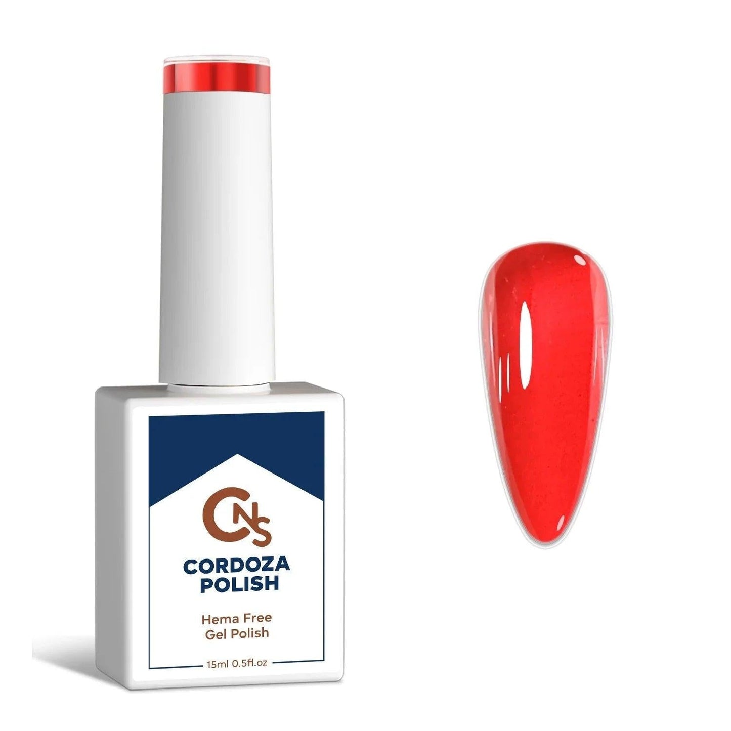 Raspberry Glass - CNS Hema Free Jelly Gel Polish