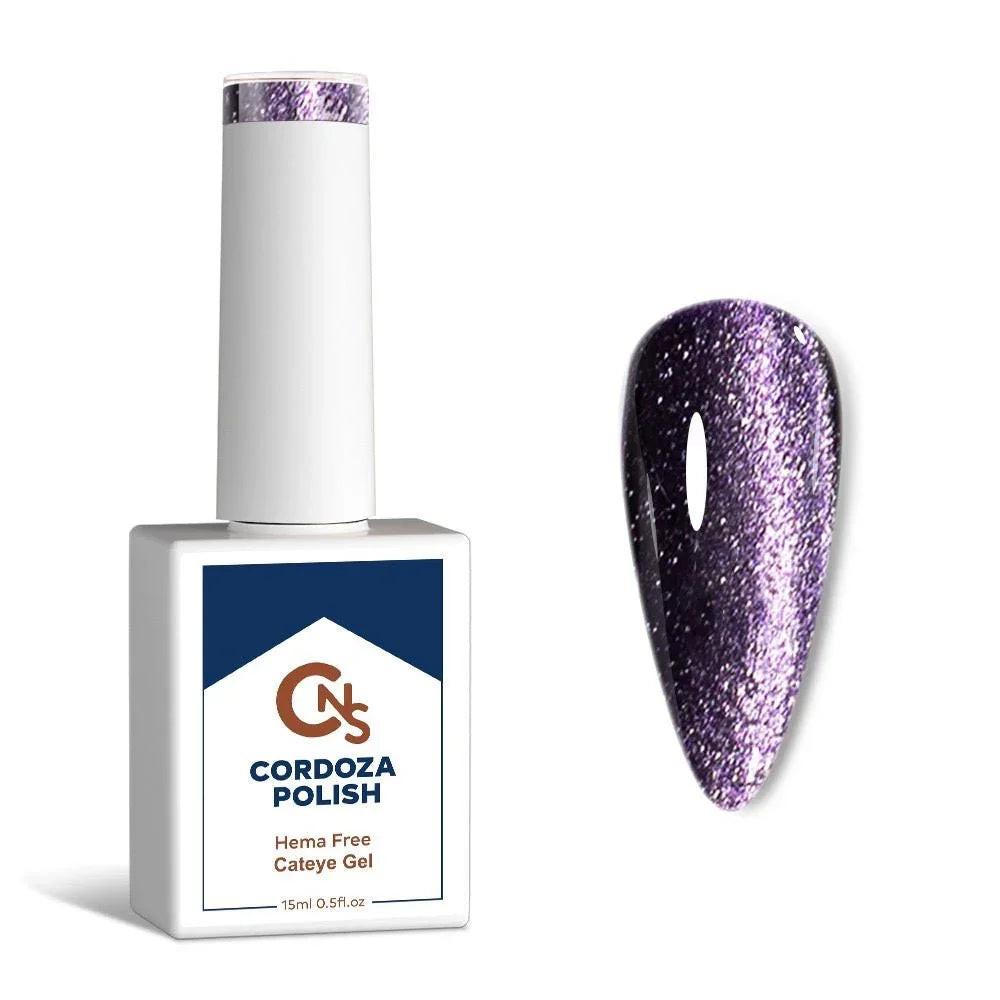 Violet Nebula - CNS Hema Free Cateye Gel Polish