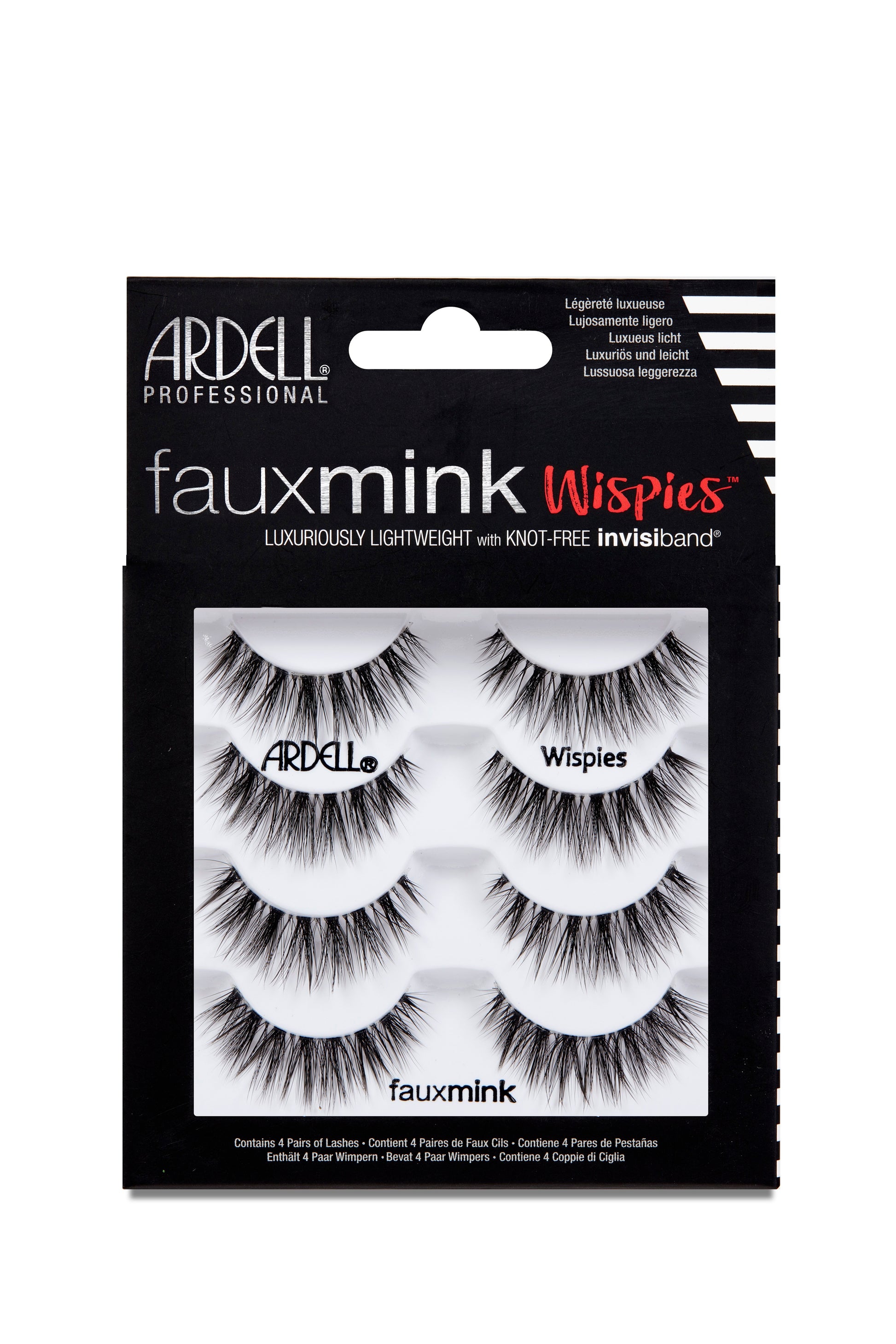 Faux Mink Wispies 4 Pack
