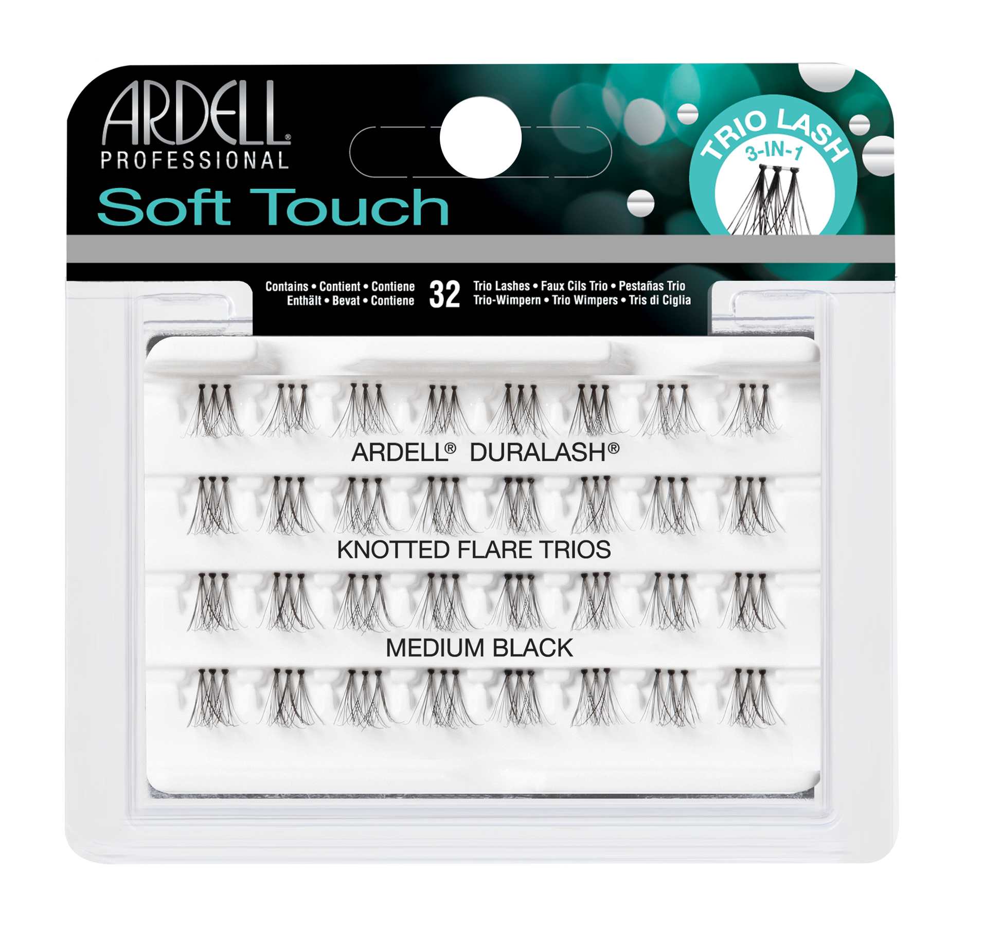 Soft Touch Trios Individuals Medium Black