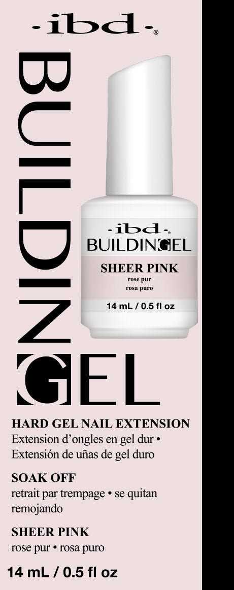 Ibd Building Gel Sheer Pink