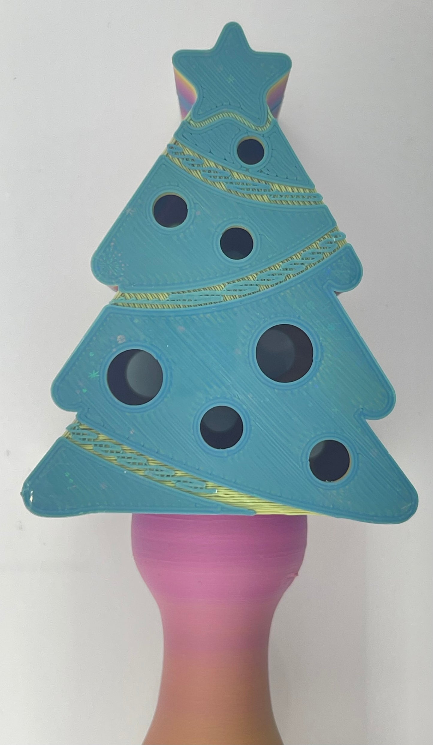Magical Bath Bomb Wands Christmas tree