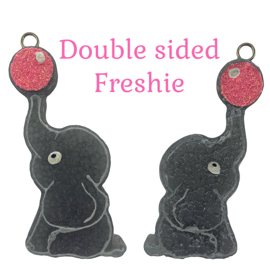 Bubblegum Elephant (Double Sided) Freshie