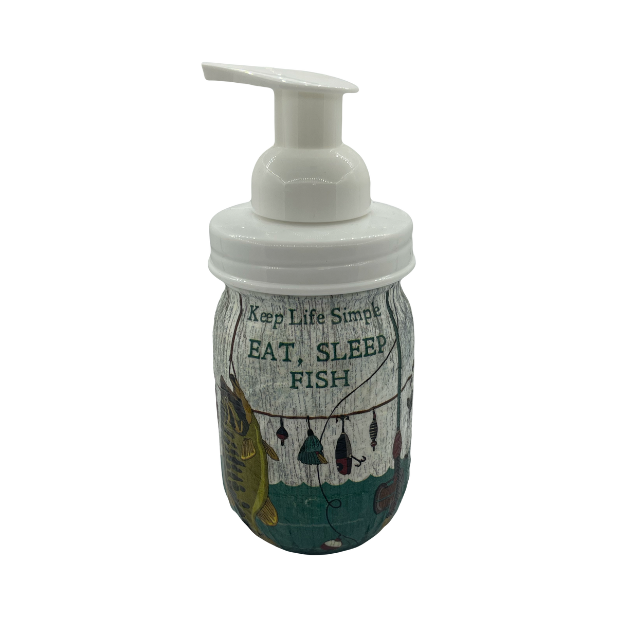 Foaming Soap Jar  Fishing