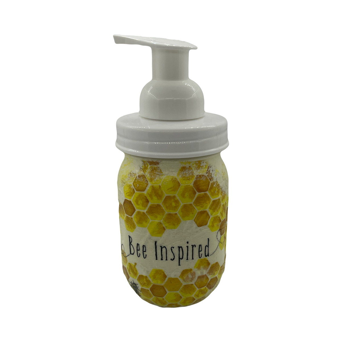 Foaming Soap Jar  Bee inspired