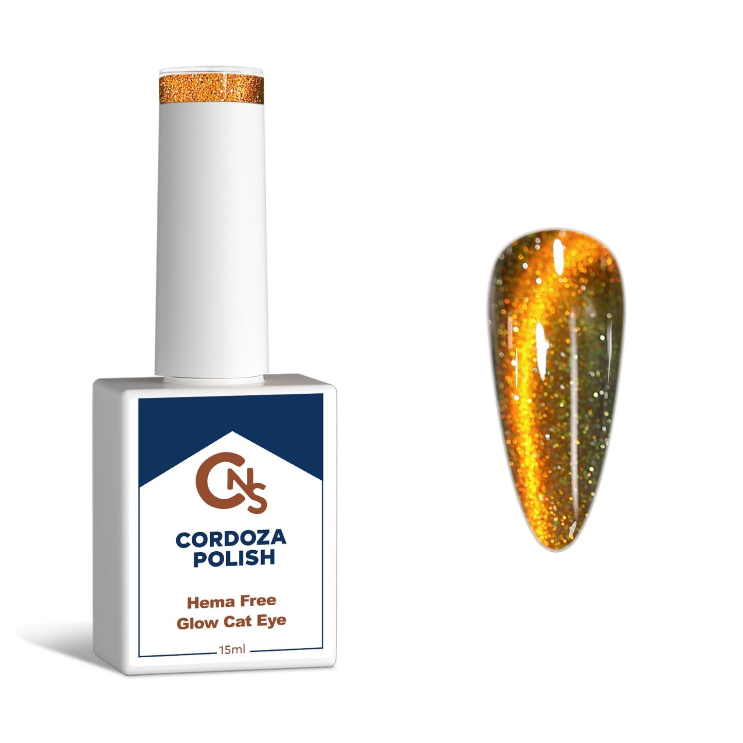 Certified Night Mode - CNS Hema Free Glow Cateye Gel Polish