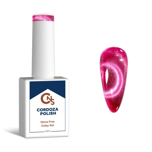 Chromecoming Queen - CNS Hema Free Chrome Attract Cateye Gel Polish
