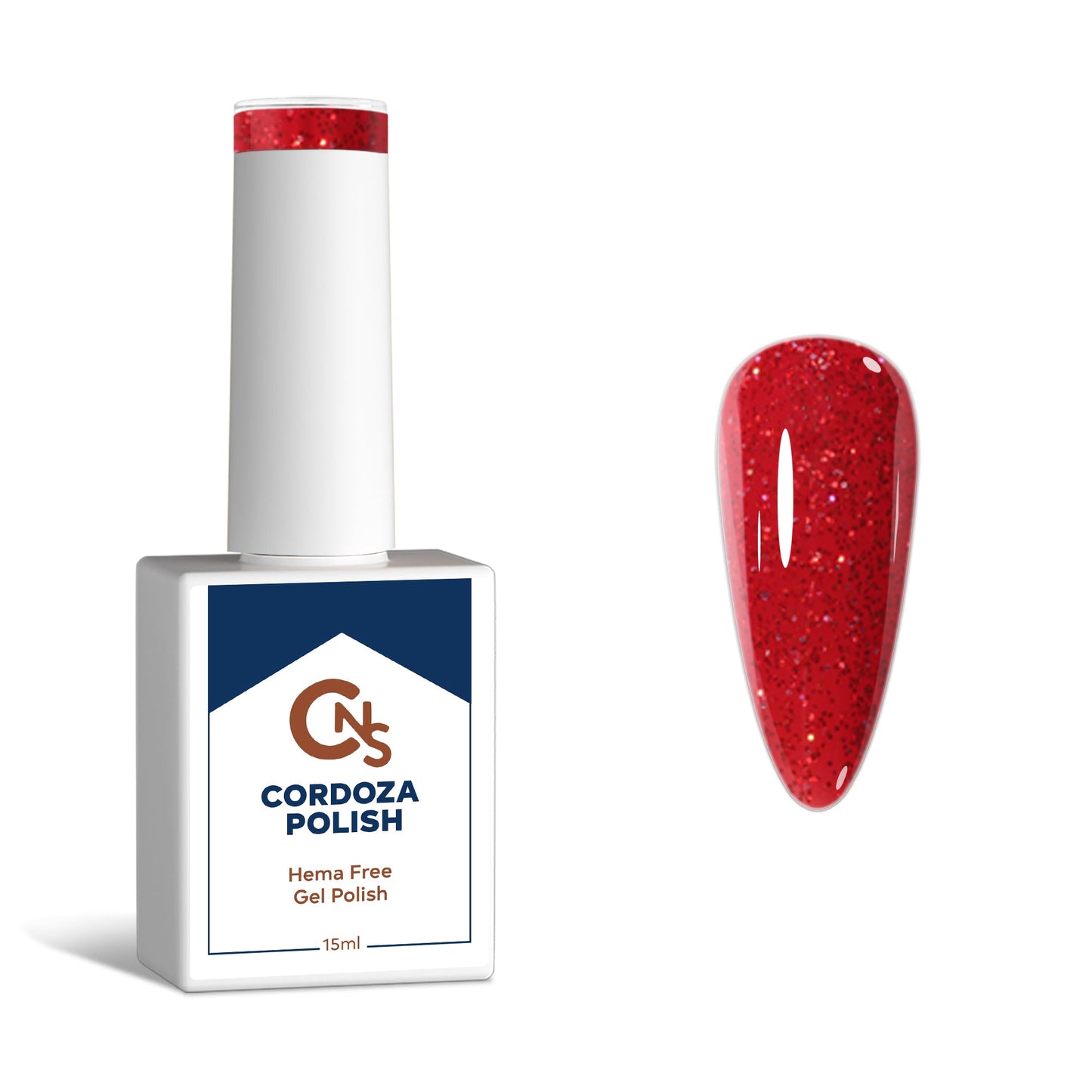 Exes & Ohhs - CNS Hema Free Glitter Gel Polish
