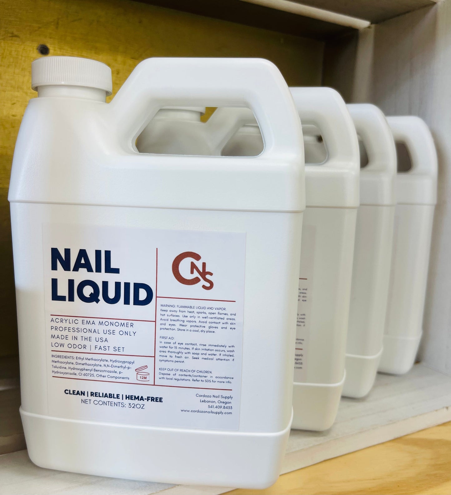 CNS Primerless Acrylic Nail Liquid (Monomer)