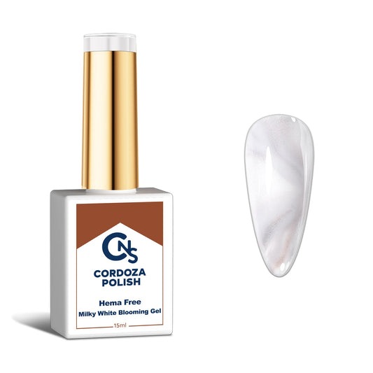 CNS Milky White Blooming Gel Hema Free