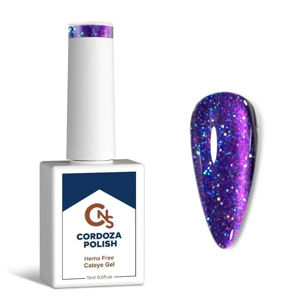 Amethyst Aura - CNS Hema Free Cateye Gel Polish