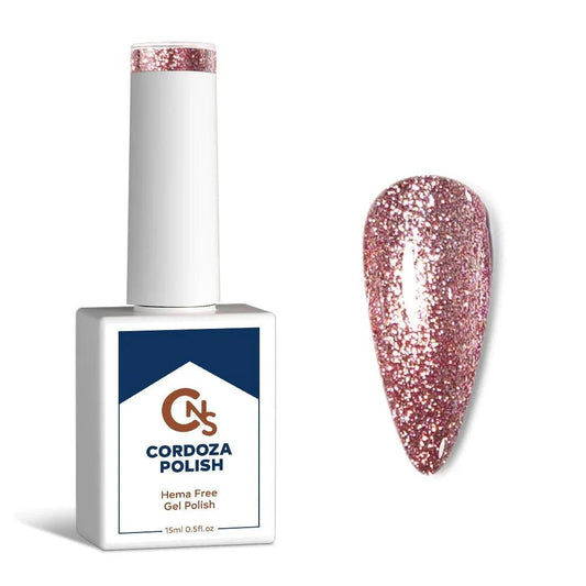 Blushin’ Billionaire - CNS Hema Free Metallic Gel Polish