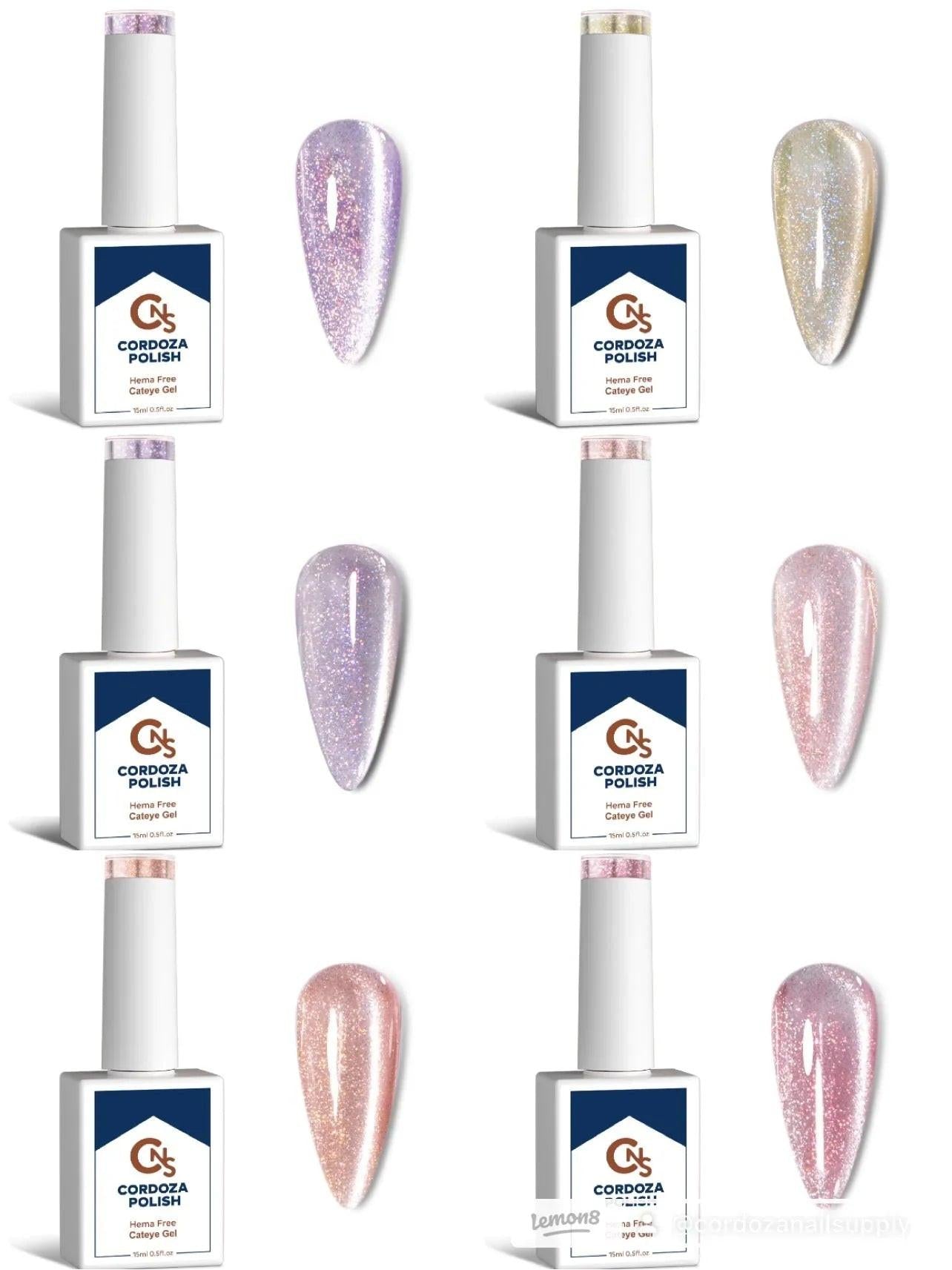 Cinderella's Slipper - CNS Hema Free Cateye Gel Polish
