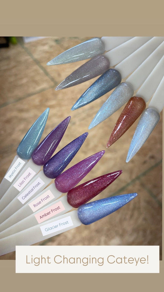 CNS Frosty Illusions Collection Color Changing Gel 6pc