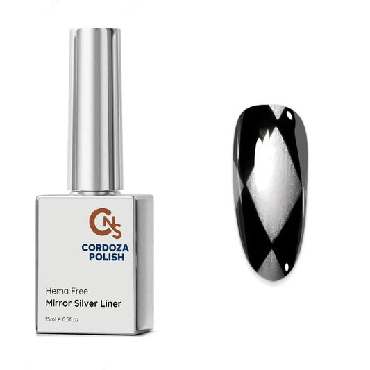CNS Metallic Gel Liner - Silver