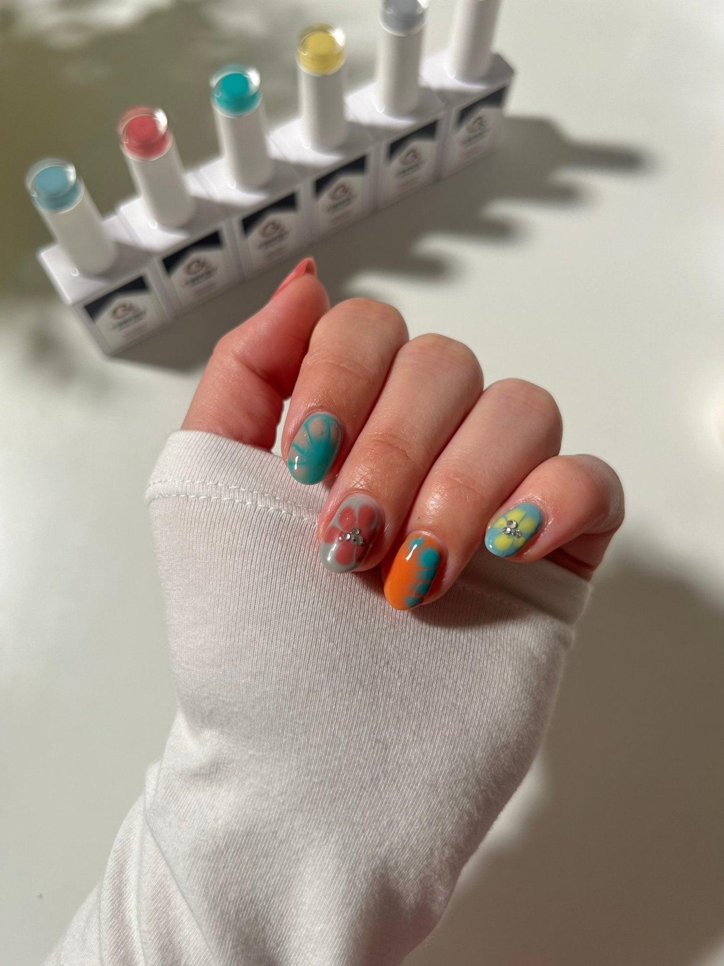 Field of Flowers 9pc Collection - CNS Hema Free Gel Polish