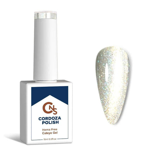 Glacier Frost - CNS Hema Free Color Changing Cateye Gel Polish