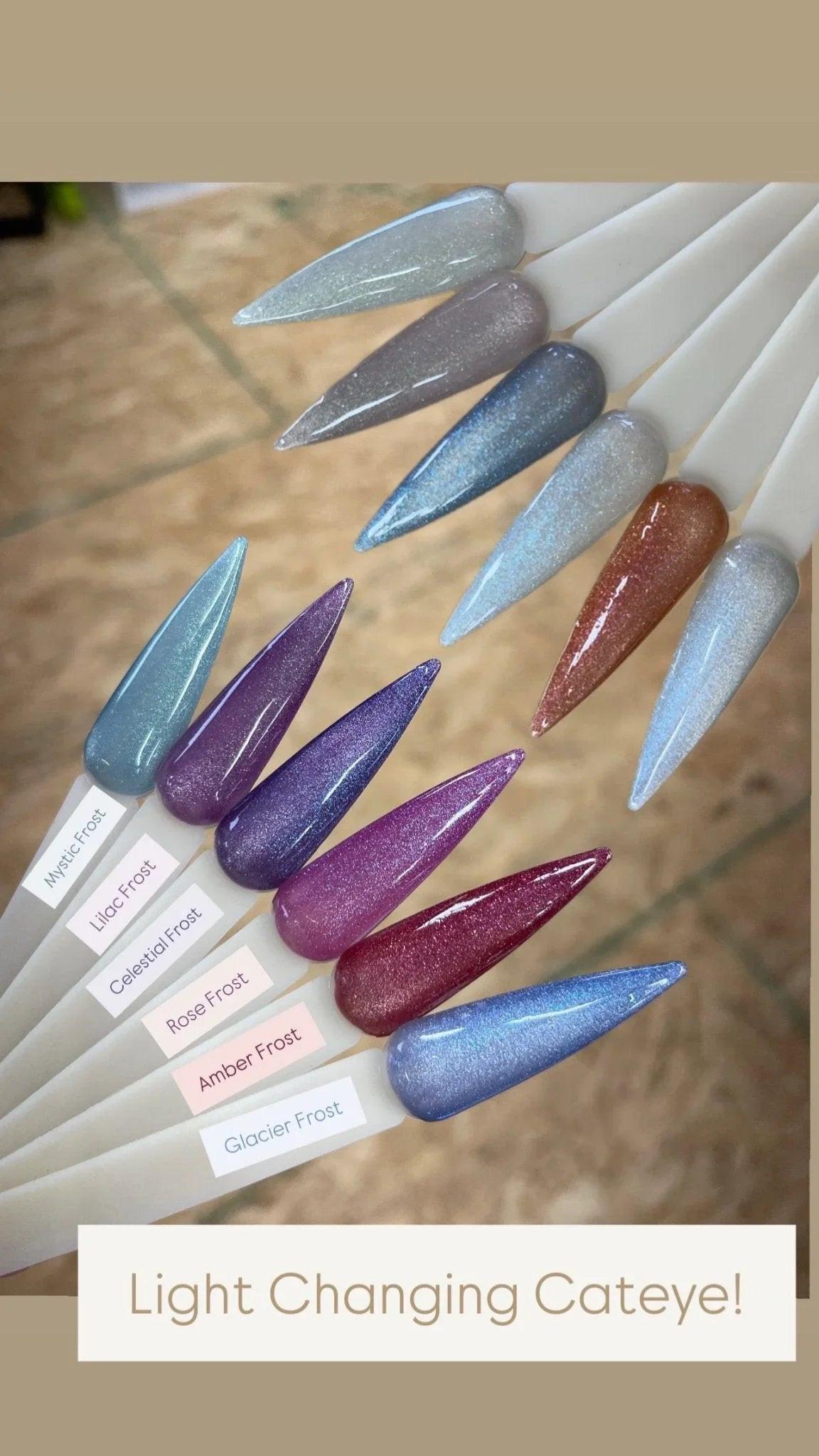 Glacier Frost - CNS Hema Free Color Changing Cateye Gel Polish