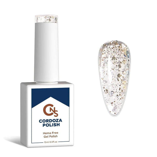 Glitter Drizzle - CNS Hema Free Glitter Gel Polish