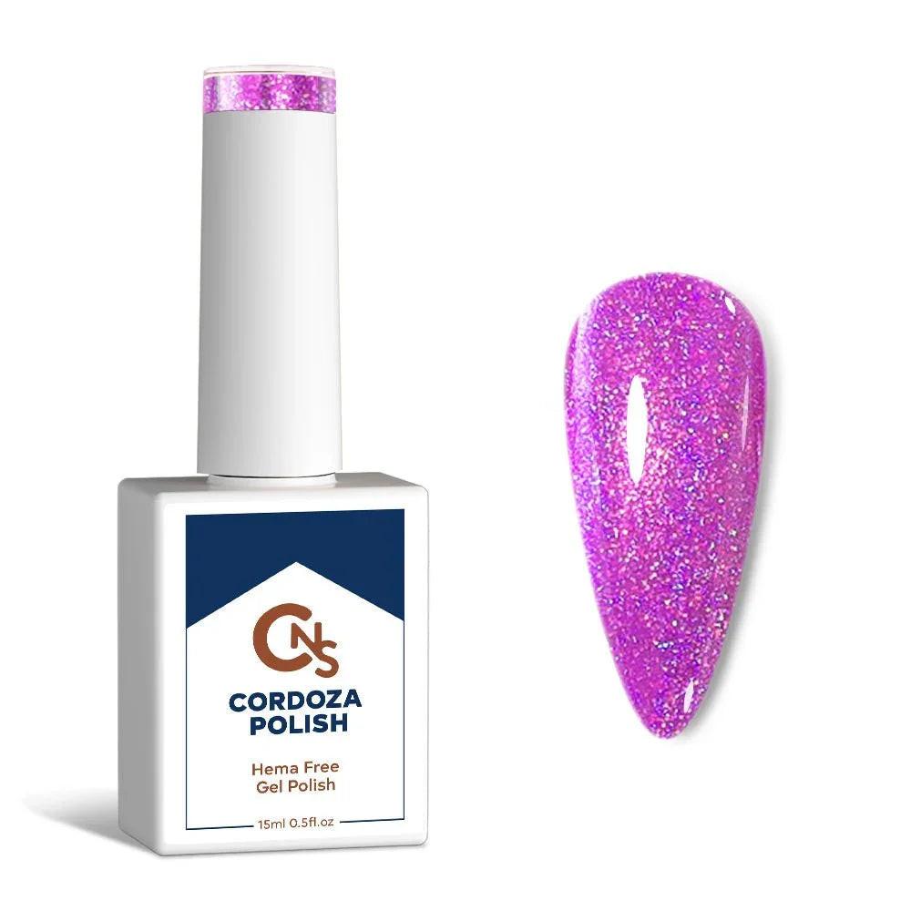 Heart Throb - CNS Hema Free Holographic Gel Polish