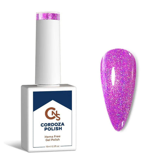 Heart Throb - CNS Hema Free Holographic Gel Polish