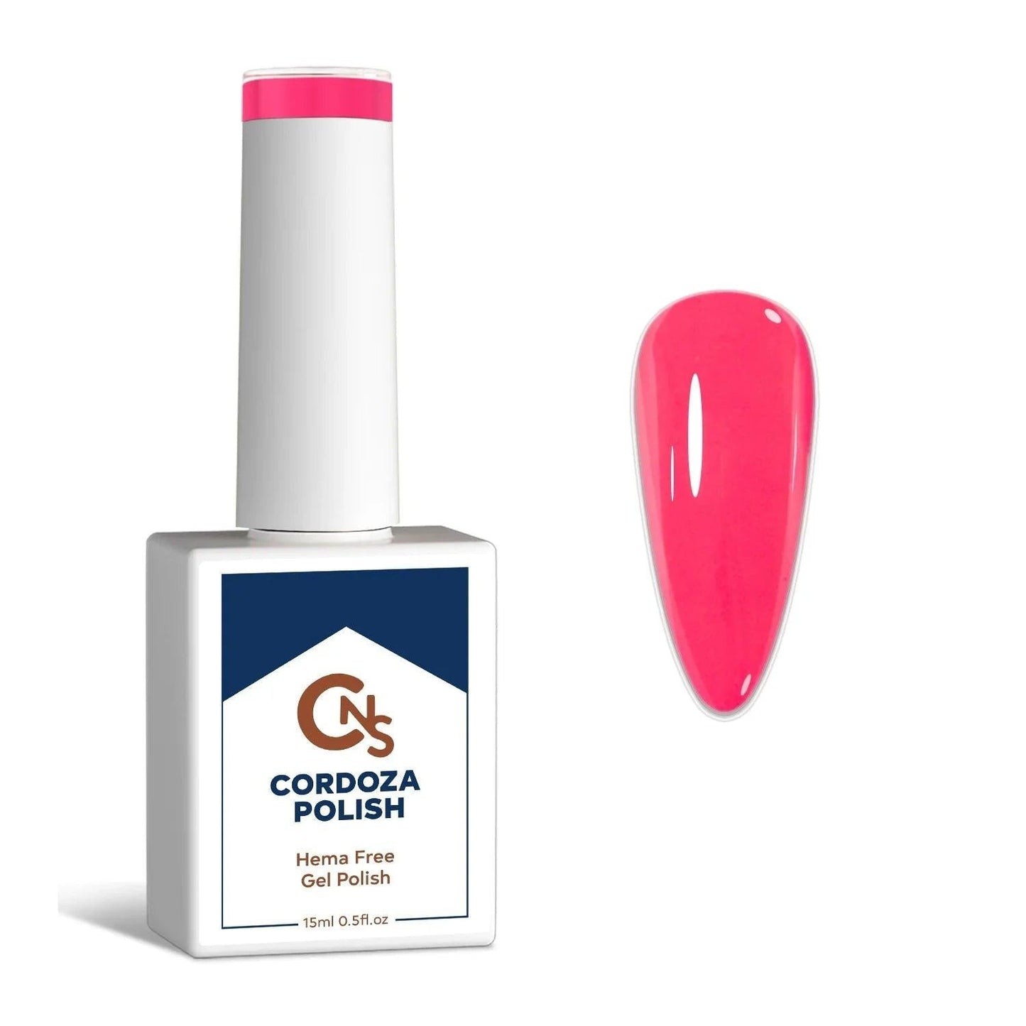 Hot Pink Alert - CNS Hema Free Gel Polish