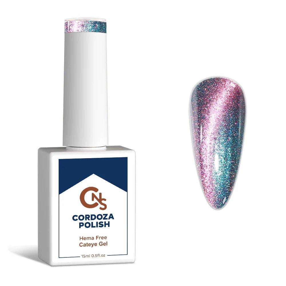 House Mouse 🐂 - CNS Hema Free Cosmic Cateye Gel Polish