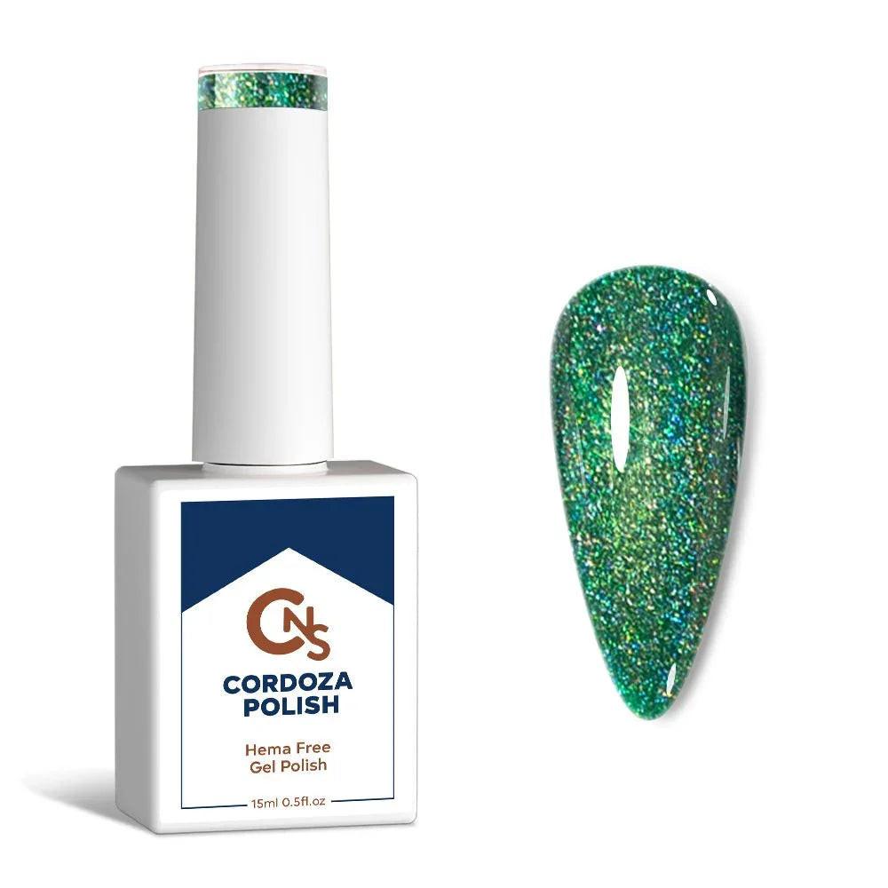 Merry Mint - CNS Hema Free Holographic Gel Polish