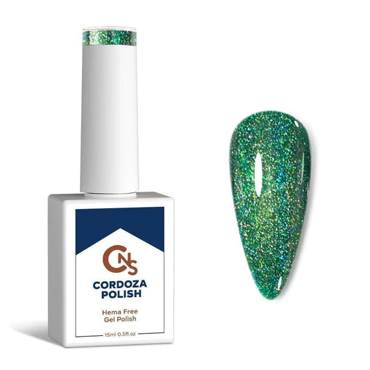 Merry Mint - CNS Hema Free Holographic Gel Polish