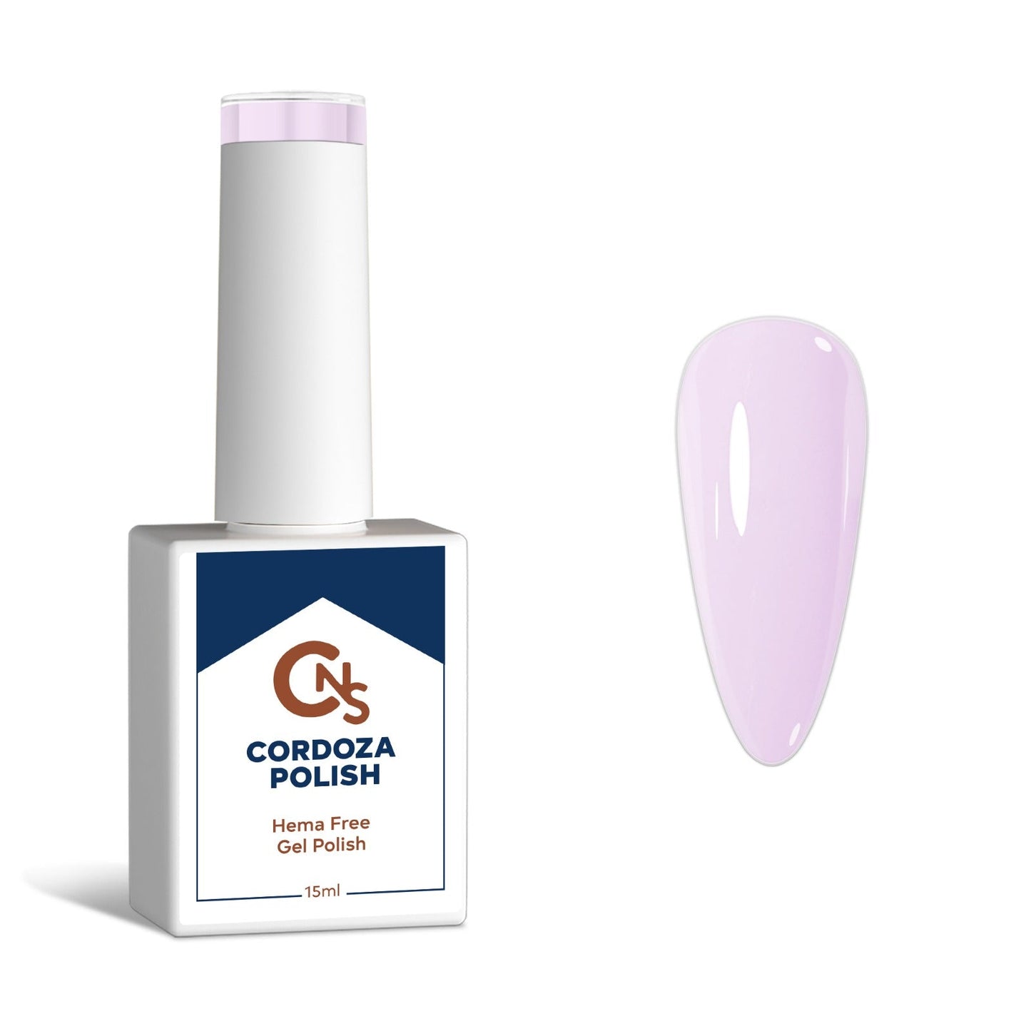 Milky Lilac - CNS Hema Free Gel Polish + Top