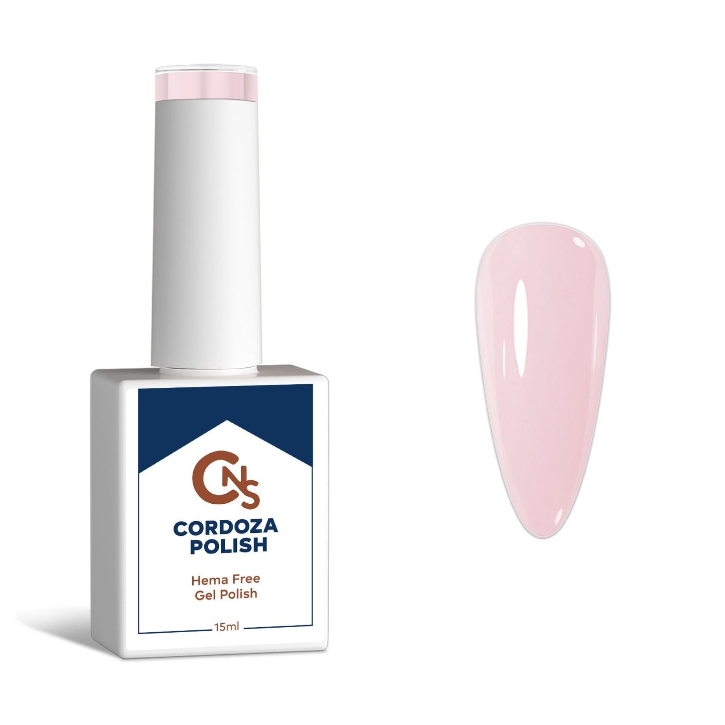 Milky Pink - CNS Hema Free Gel Polish + Top