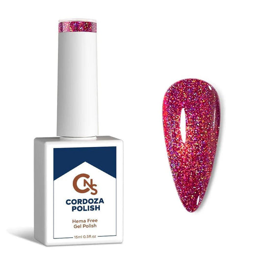 Mulberry - CNS Hema Free Holographic Gel Polish