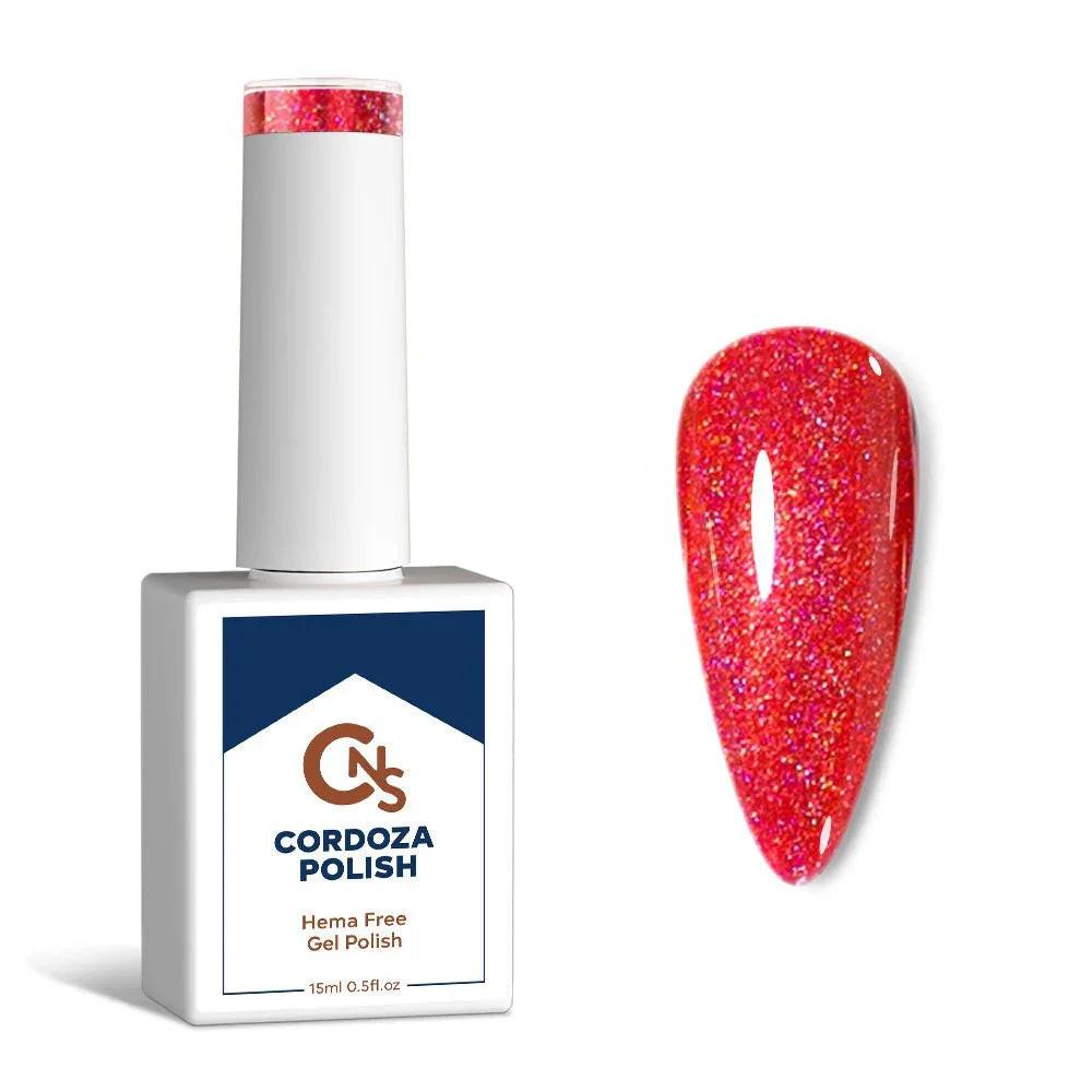 Peppermint Pop - CNS Hema Free Holographic Gel Polish