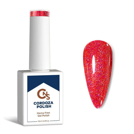 Peppermint Pop - CNS Hema Free Holographic Gel Polish