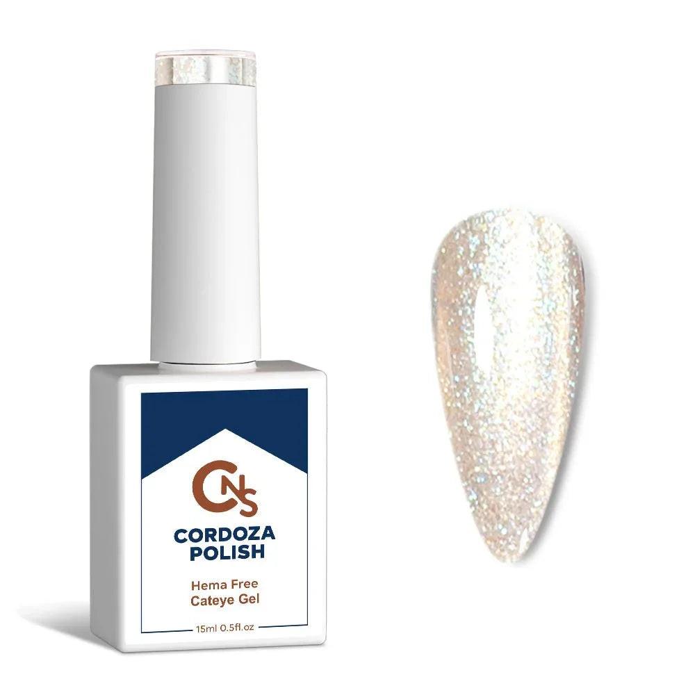 Rose Frost - CNS Hema Free Color Changing Cateye Gel Polish