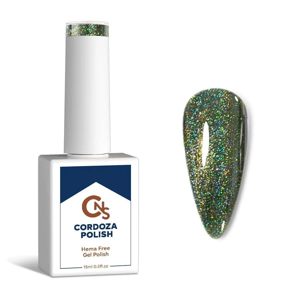 Spruced Up - CNS Hema Free Holographic Gel Polish